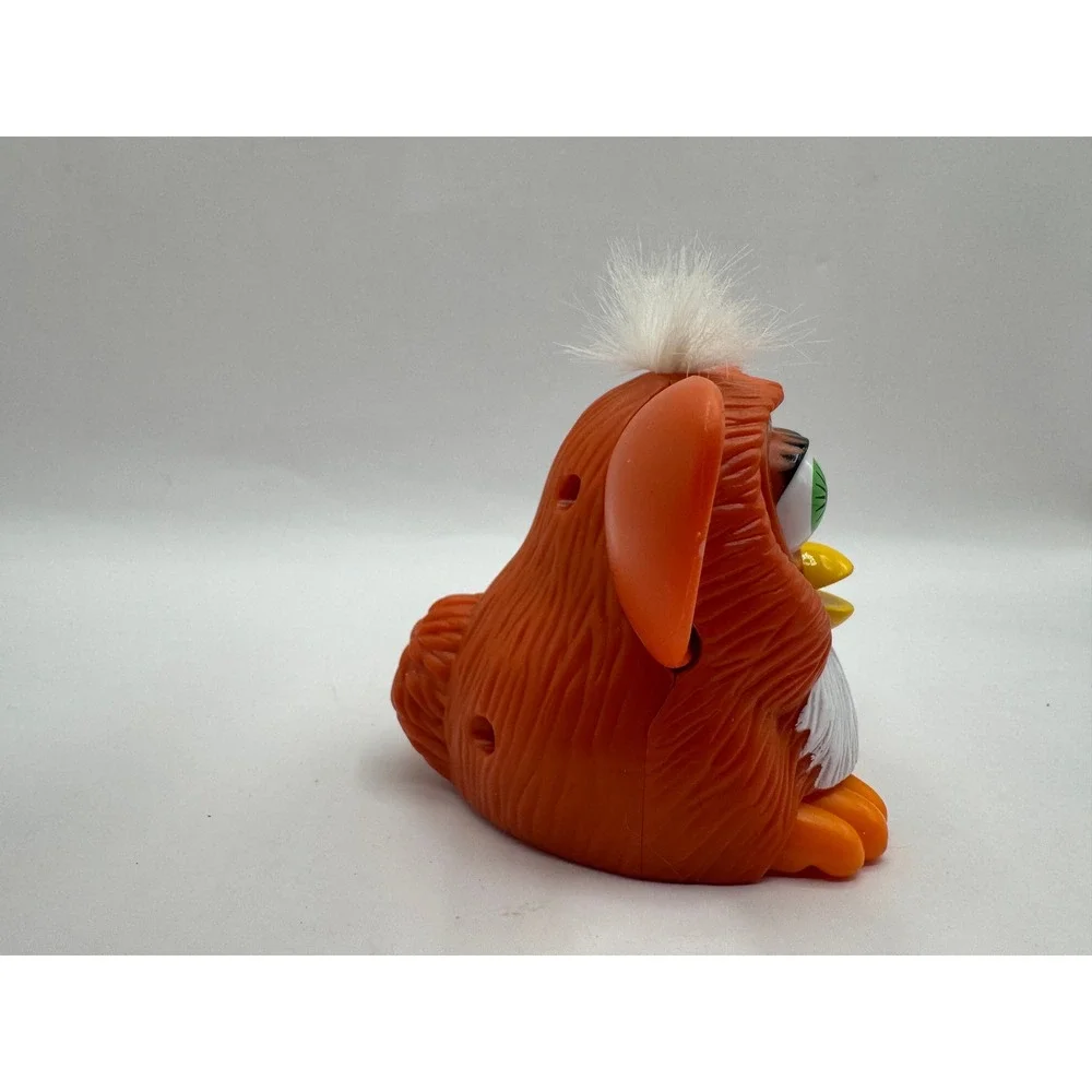 McDonalds Furby Toy‎ Kids One Size Orange Vintage 1998 Tiger Electronics Plastic